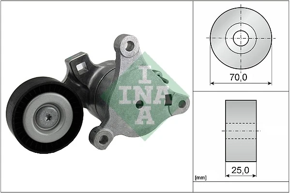 Belt Tensioner, V-ribbed belt